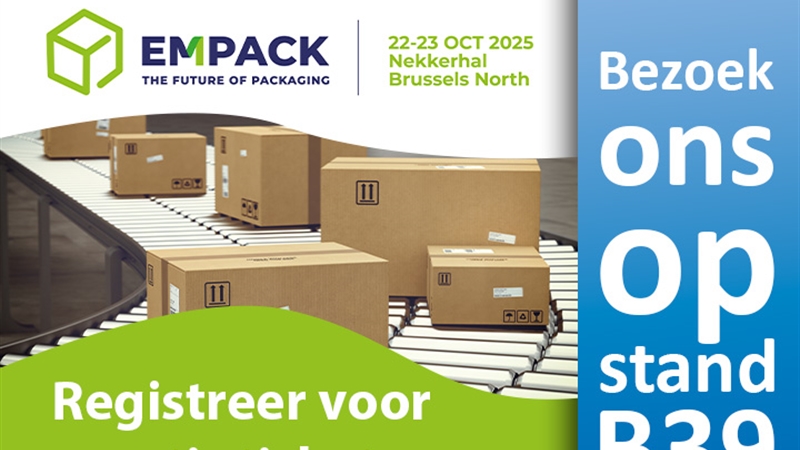 Empack Mechelen, 22 en 23 oktober, Nekkerhal Brussel-Noord
