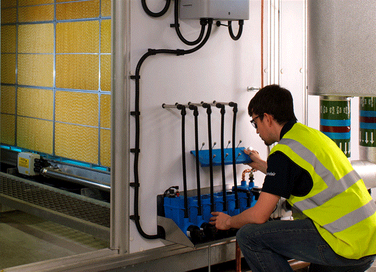 Service, services de maintenance humidification